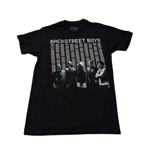 Backstreet Boys Men's DNA Tour Double Sided Graphic T Shirt Size M 19 x 27.5